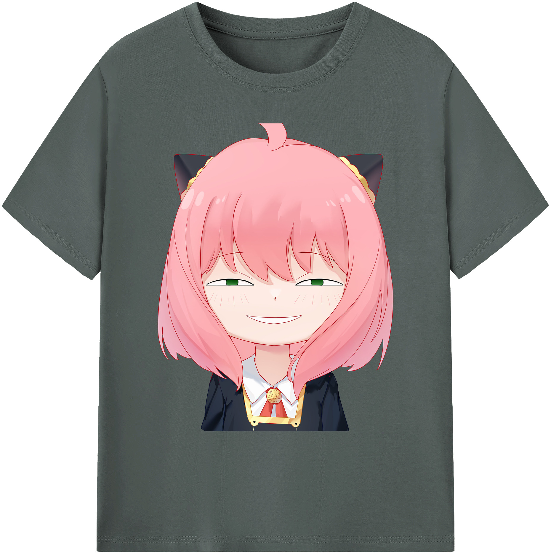 （画像用） SPY×FAMILY间谍家家酒 綿100％ メンズ半袖Tシャツ｜肌触りやわらか＆通気性